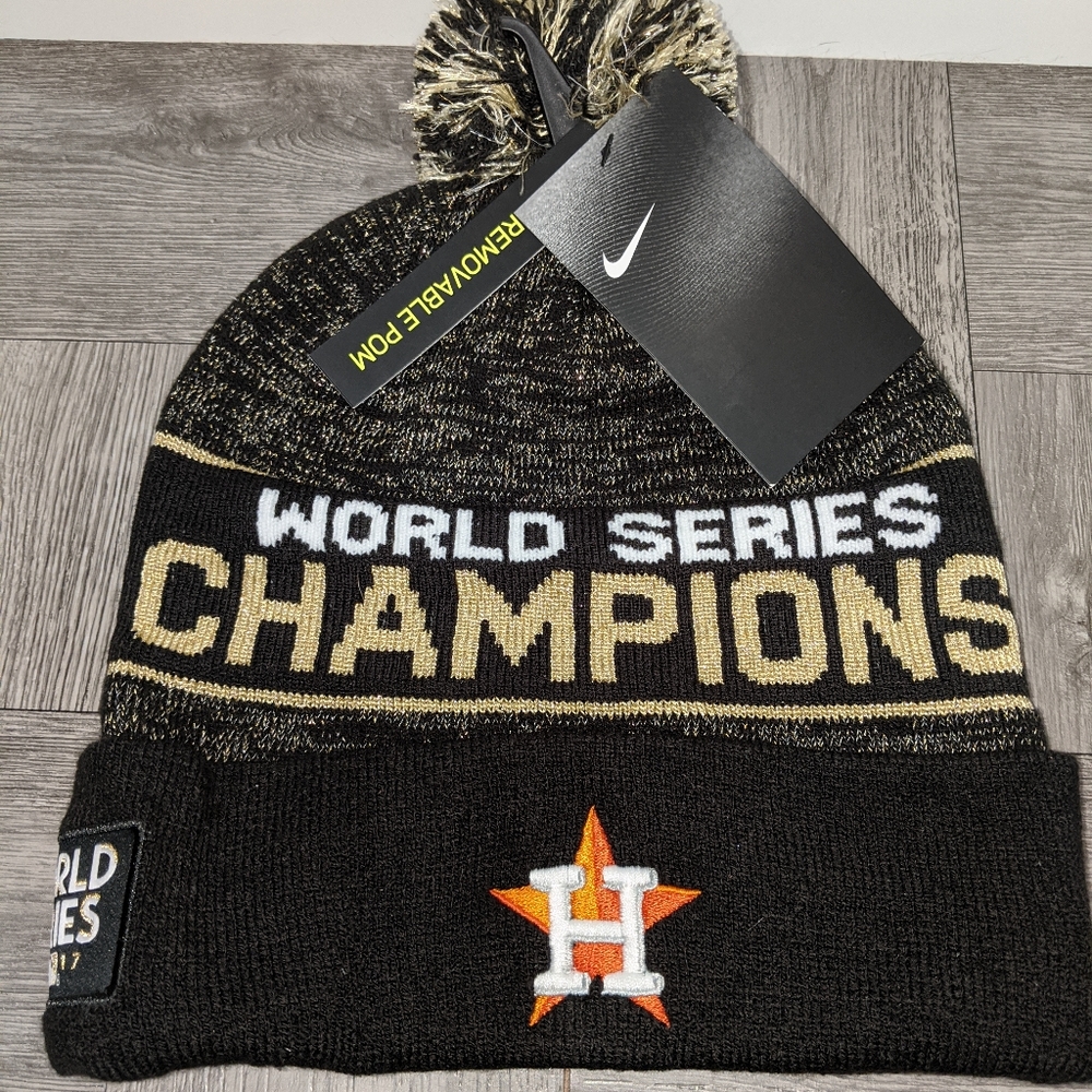 Nike Houston Astros '17 World Series Champs Beanie - Picture 7 of 7